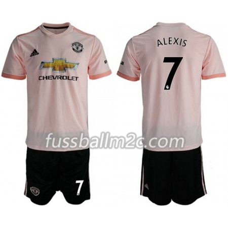 Fußballtrikots Manchester United Alexis 7 Kinder Auswärts Trikotsatz 2018-2019 Fußballtrikots Manchester United Alexis 7 Kinder Auswärts Trikotsatz 2018-2019
